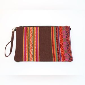Peruvian Cusco Textile Bag | Clutch, Wristlet, Shoulder Bag, Crossbody Bag